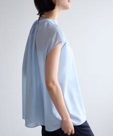 UNFILO シアー2WAYブラウス