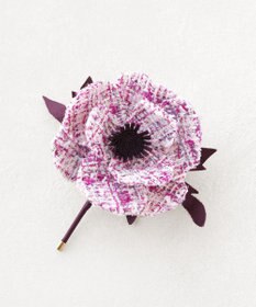 TOCCA 【アップサイクルコサージュ付き・美香＆Lovécoコラボ・数量限定・A4サイズ対応】FLOWER IN HEART BAG バッグ