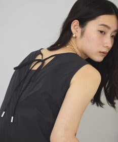 AMERICAN HOLIC 【2点セット】ナイロンAラインワンピース+キャミソール