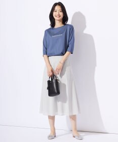 J.PRESS LADIES L 【洗える】シアートリコット フレアー スカート