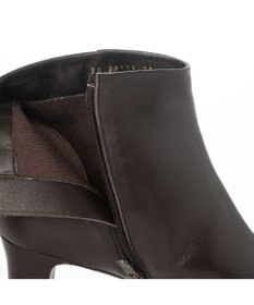 MODE ET JACOMO <D'ICI>ラウンドスクエアトゥショートブーツ