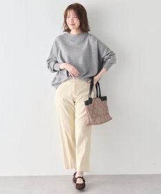 ANY L 【ウエストゴム】裏起毛ハイストレッチパンツ