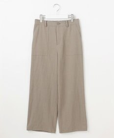 J.PRESS LADIES 【洗える】フィブリルツイル ベイカーパンツ