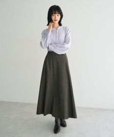 YECCA VECCA タックデザインブラウス