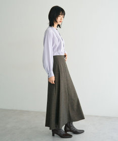 YECCA VECCA タックデザインブラウス