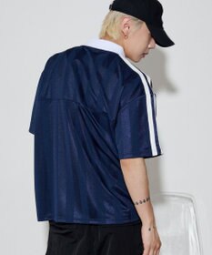 WEGO 【ユニセックス着用ITEM/MLサイズ展開】ラインゲームロゴT（SS）