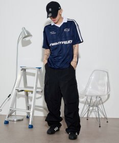 WEGO 【ユニセックス着用ITEM/MLサイズ展開】ラインゲームロゴT（SS）