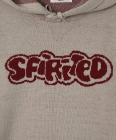 WEGO 【ユニセックス着用ITEM】ジャガードグラフィックパーカー