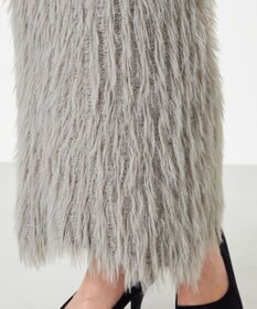 NAVE 【ReNAVE・洗える】メルティーシャギーニット スカート