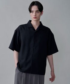 WEGO 【速乾/しわになりにくい/MLサイズ展開】ドライポリオープンカラーシャツ（SS）