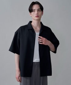 WEGO 【速乾/しわになりにくい/MLサイズ展開】ドライポリオープンカラーシャツ（SS）