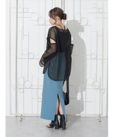 earth music&ecology ＳＥＴ２点メッシュプルオーバー＋タンクトップ