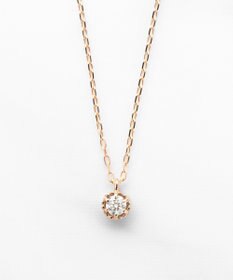 TOCCA 【WEB限定】FLORA K10 DIAMOND NECKLACE K10 ダイヤモンド ネックレス