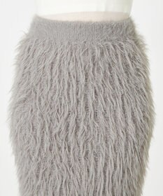 NAVE 【ReNAVE・洗える】メルティーシャギーニット スカート