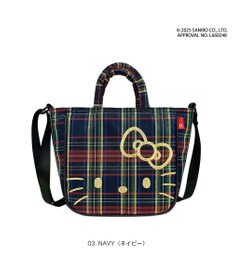 ROOTOTE 8464【サンリオ】IP.べビールー.チェック.ハローキティA