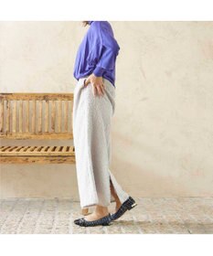 MODE ET JACOMO <MODE ET JACOMO>スクエアビットフラットパンプス