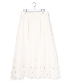 23区 【R(アール)】クラフトカットレース フレアスカート