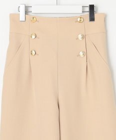 Feroux 【洗える】ハイウエストマリン パンツ