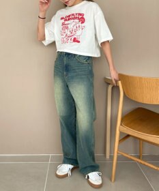 WEGO FUNNYグラフィックショートT