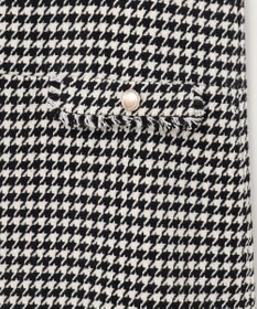 Feroux 【洗える】キーネックミディ ジャンスカ