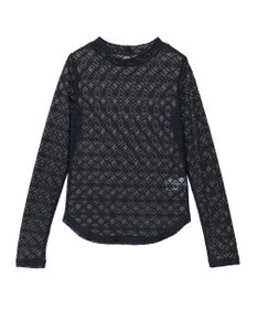 earth music&ecology フラワーレースプルオーバー