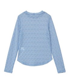 earth music&ecology フラワーレースプルオーバー