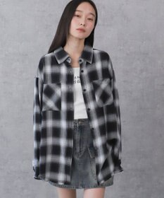 WEGO チェックBIGシャツ