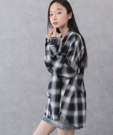 WEGO チェックBIGシャツ