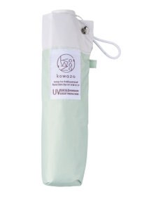 MOONBAT 【遮光100％/晴雨兼用】kowaza コワザ ライトウェイトカーボン ボーダー 折りたたみ傘 簡単に畳める傘 コンパクト 50cm