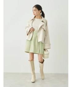 earth music&ecology ショートトレンチコート