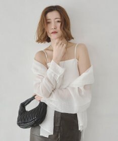 WEGO 【カップ付き】接触冷感なちゅ盛れ2WAYカップインキャミ