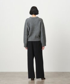 ATON WOOL CASHMERE SILK | ストレートイージーパンツ