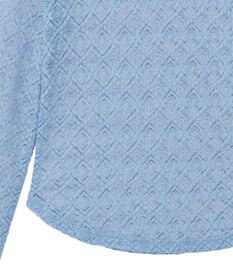 earth music&ecology フラワーレースプルオーバー