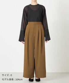 NAVE 【ReNAVE・洗える/UVカット】スパンポリエステル パンツ