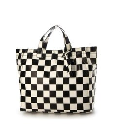 UNBILLION カシュカシュ cachecache / ソフトエナメルスクエア手提げトート