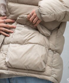 WEGO カラーナイロンパテッドブルゾン