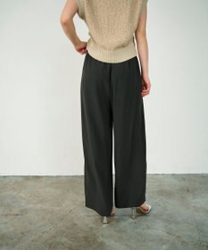 GRACE CONTINENTAL ラップレイヤードパンツ