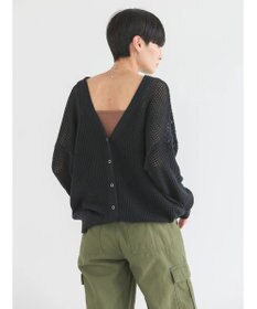 AMERICAN HOLIC ２ＷＡＹメッシュ編みニットカーディガン