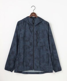 JOSEPH ABBOUD MOUNTAIN 【ストレッチ/軽量/ECO撥水/ポケッタブル】エンボスストレッチ パーカー