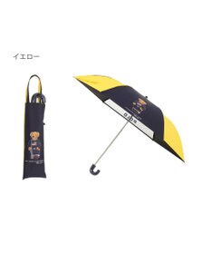 MOONBAT 【キッズ】POLO RALPH LAUREN(ポロ ラルフローレン) ポロベア 晴雨兼用 折りたたみ傘 カラーコンビ ビニール窓