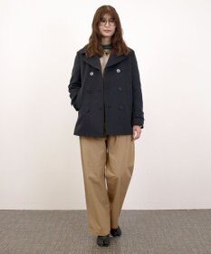 J.PRESS YORK STREET 【UNISEX】メルトン ピーコート