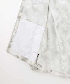 JOSEPH ABBOUD MOUNTAIN 【ストレッチ/軽量/ECO撥水/ポケッタブル】エンボスストレッチ パーカー