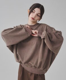 WEGO 【ユニセックス着用ITEM】バルーンクロップドプルオーバー