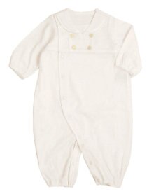 MIKI HOUSE HOT BISCUITS 【ミキハウス】 ツーウェイオールセットセーラーカラー風【秋冬向け】