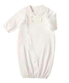 MIKI HOUSE HOT BISCUITS 【ミキハウス】 ツーウェイオールセットセーラーカラー風【秋冬向け】