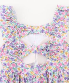 ANY KIDS 小花柄 セパレート水着