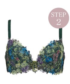 BRADELIS New York 【BRADELIS New York】ナオミステップ２ブラ23S1 バストを寄せて丸い女性らしい谷間をつくる