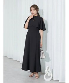 earth music&ecology ＳＥＴ２点ケープ＋キャミワンピース