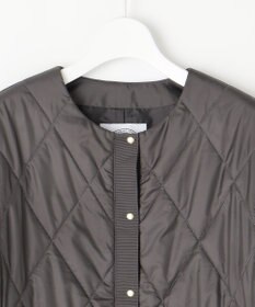 J.PRESS LADIES S 【洗える】高密度タフタ キルティング ロング コート