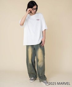 WEGO 【ユニセックス着用ITEM/SMLサイズ展開】MARVELグラフィックT（S）